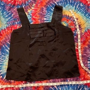 Black Satin Cami